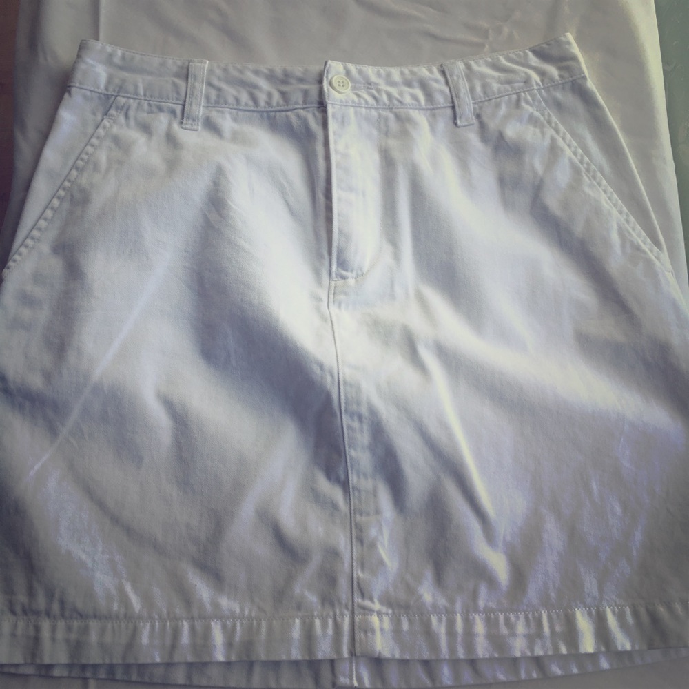 BASS White skirt